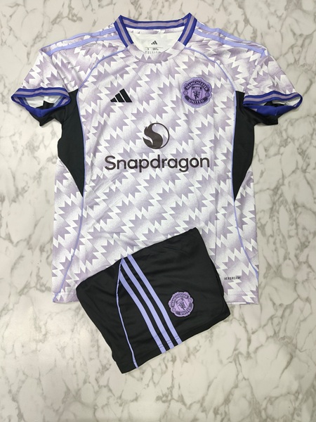 Manchester united away set football jersey Venu