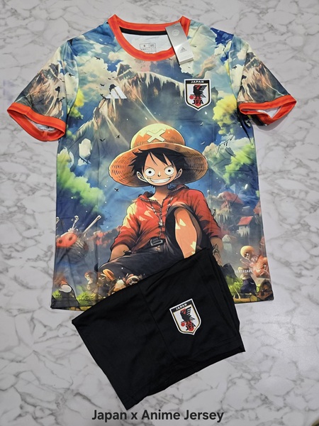 Japan x anime set football jersey Venu