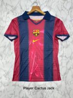 Fc barcelona home cactus jack player football jersey Venu
