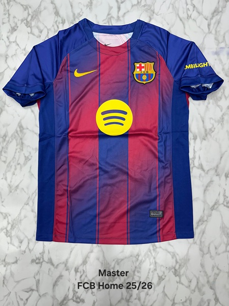 Fc barcelona home master football jersey Venu