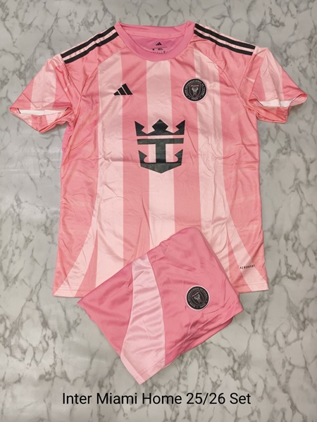 Inter miami home set football jersey Veny