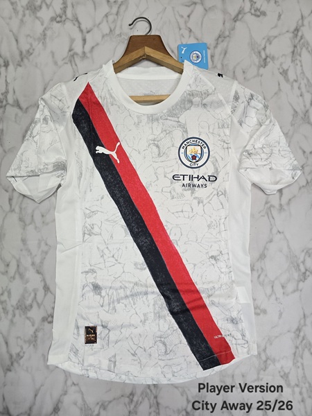 Manchester City away player football jersey Venu